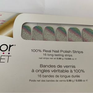 Color Street Glitter Nail Art Strips: METAStrong